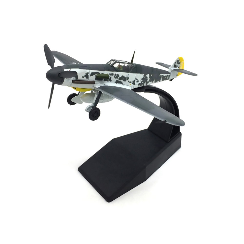 1/72 BF109 Fighter Aircraft Military Model Diecast Plane Ornament Craft Gift
