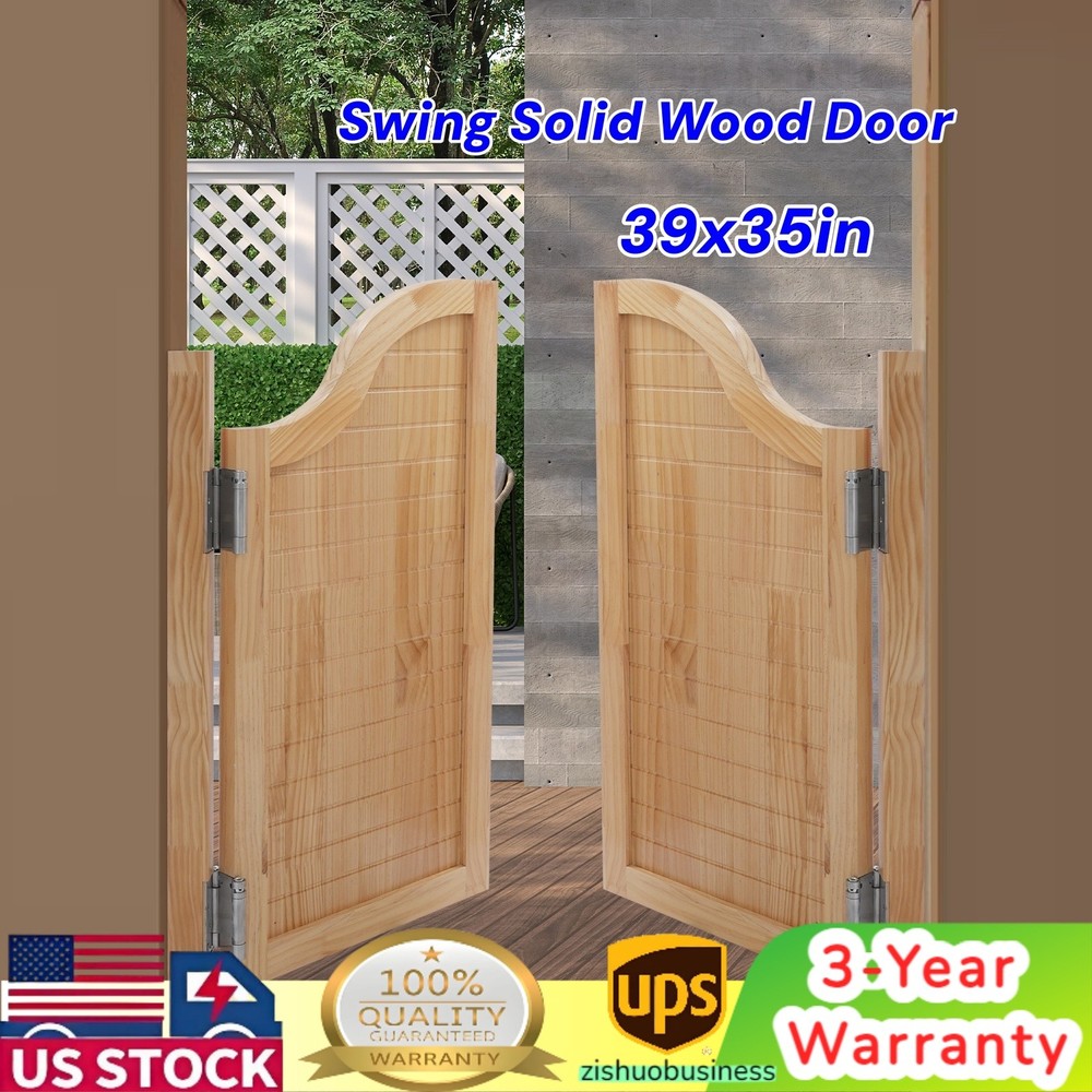 Partition Door Swing Solid Wood Door Partition Door for Shop Entrance Partition