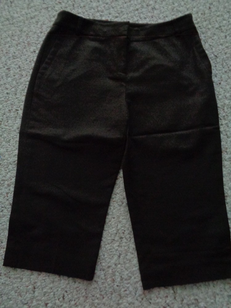 Women's ANN TAYLOR LOFT petites brown Ann skimmer shorts, 2p  2