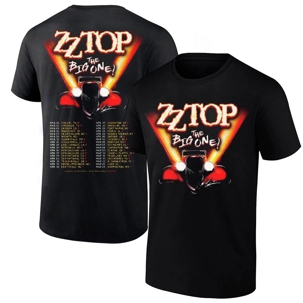 ZZ Top The Big One Tour 2026 Shirt