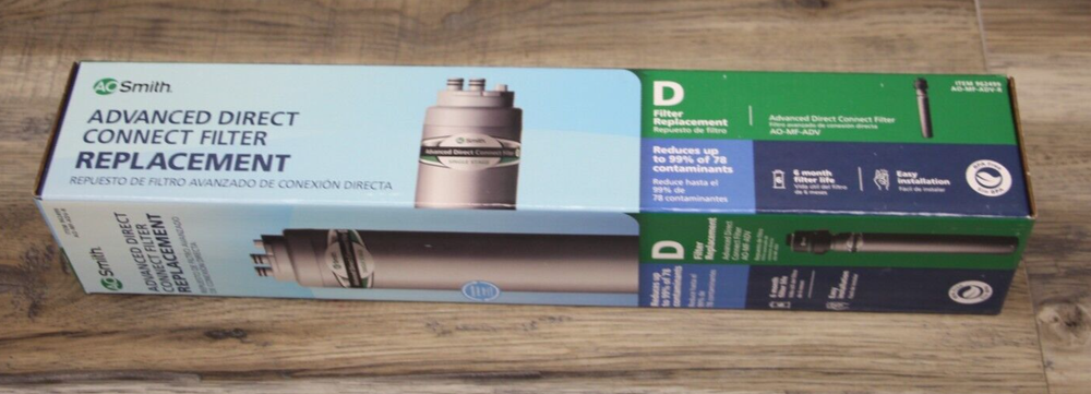 NEW AO Smith 962499 Advanced Direct Connect D Filter Replacement AO-MF-ADV-R