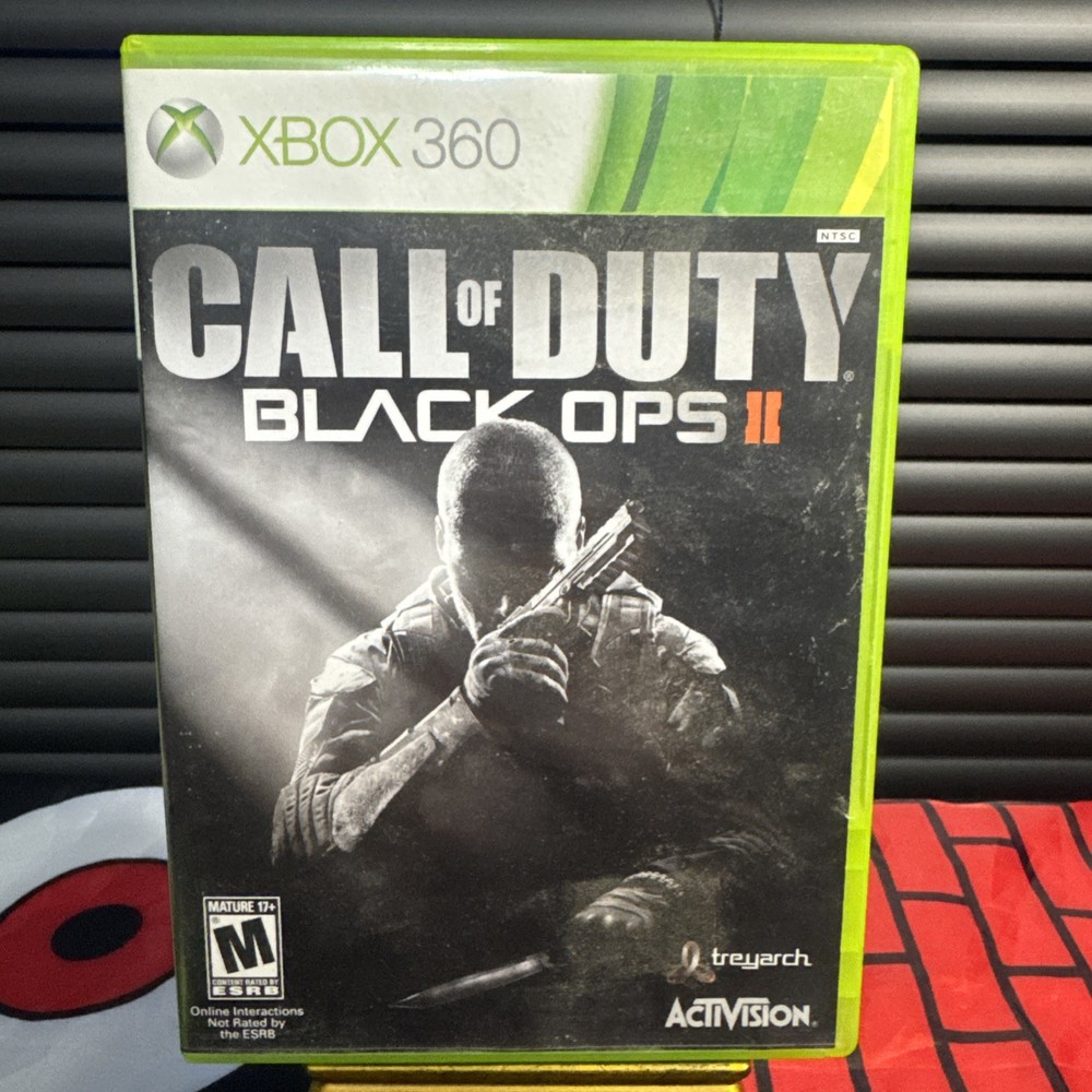 Call of Duty Black Ops 2 II (Microsoft Xbox 360, 2012) No Manual