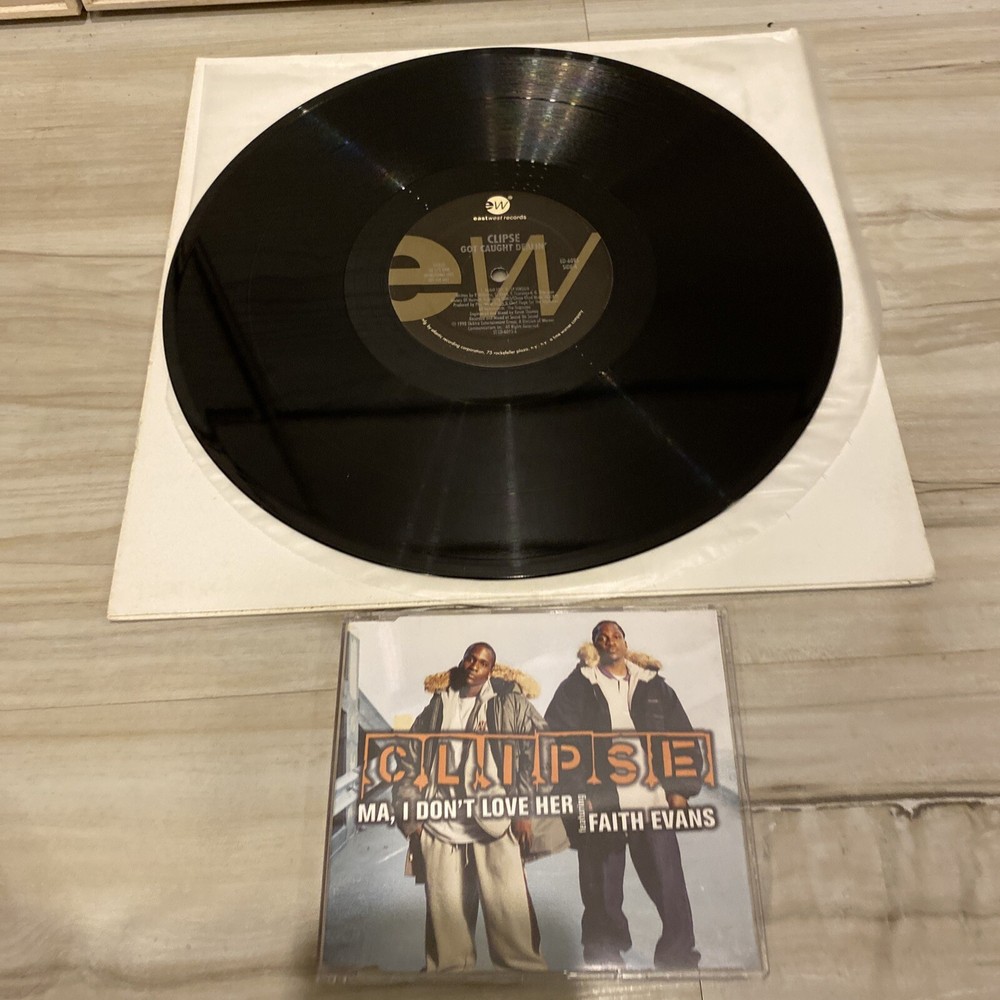 Clipse - Ma I Don't Love Her IMPORT SINGLE & Got Caught Dealin’ 12” Single