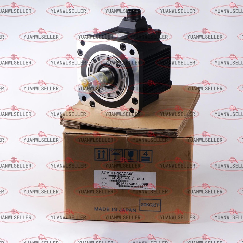 1PCS NEW YASKAWA AC SERVO MOTOR SGMGH-30ACA6S SGMGH30ACA6S