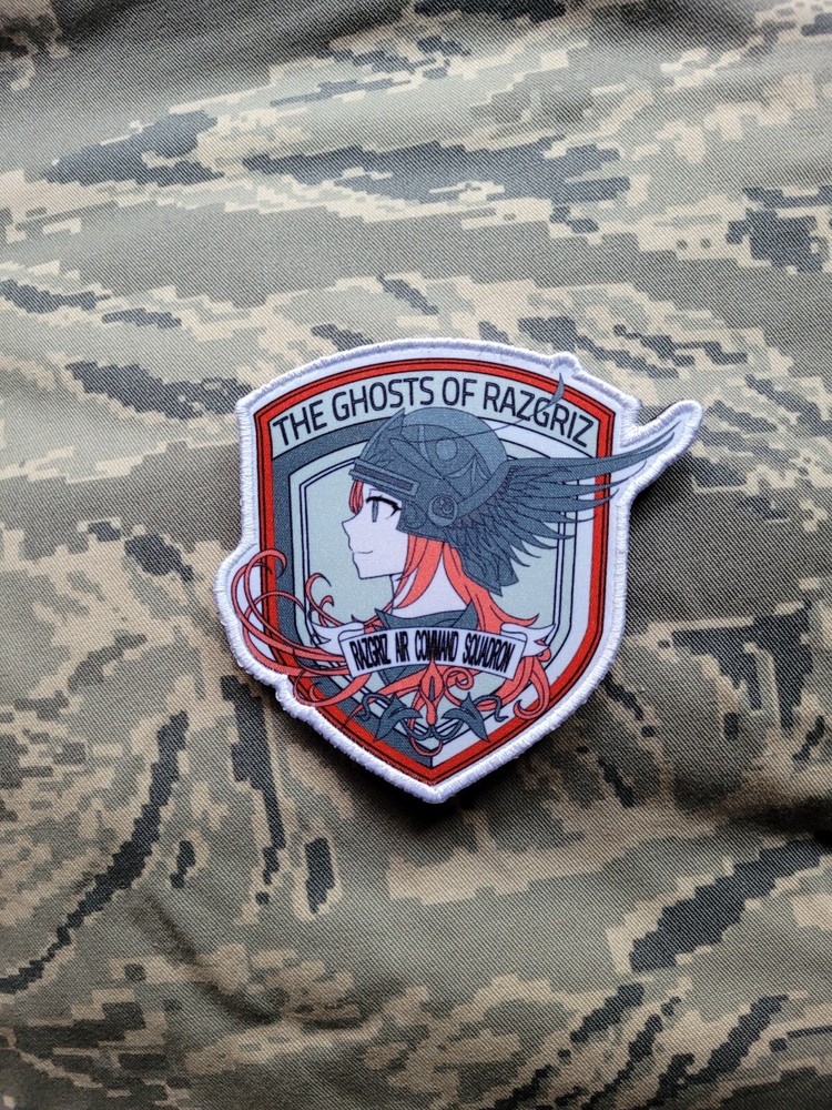 Atamonica - Razgriz waifu Ace Combat 5 anime girl pinup morale war airsoft patch-image