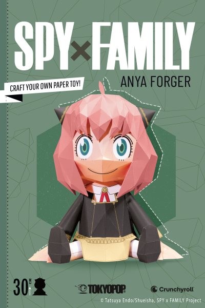 Spy X Family S1 Anya's Papertoy, Accessory by Crunchyroll (COR), Like New Use...