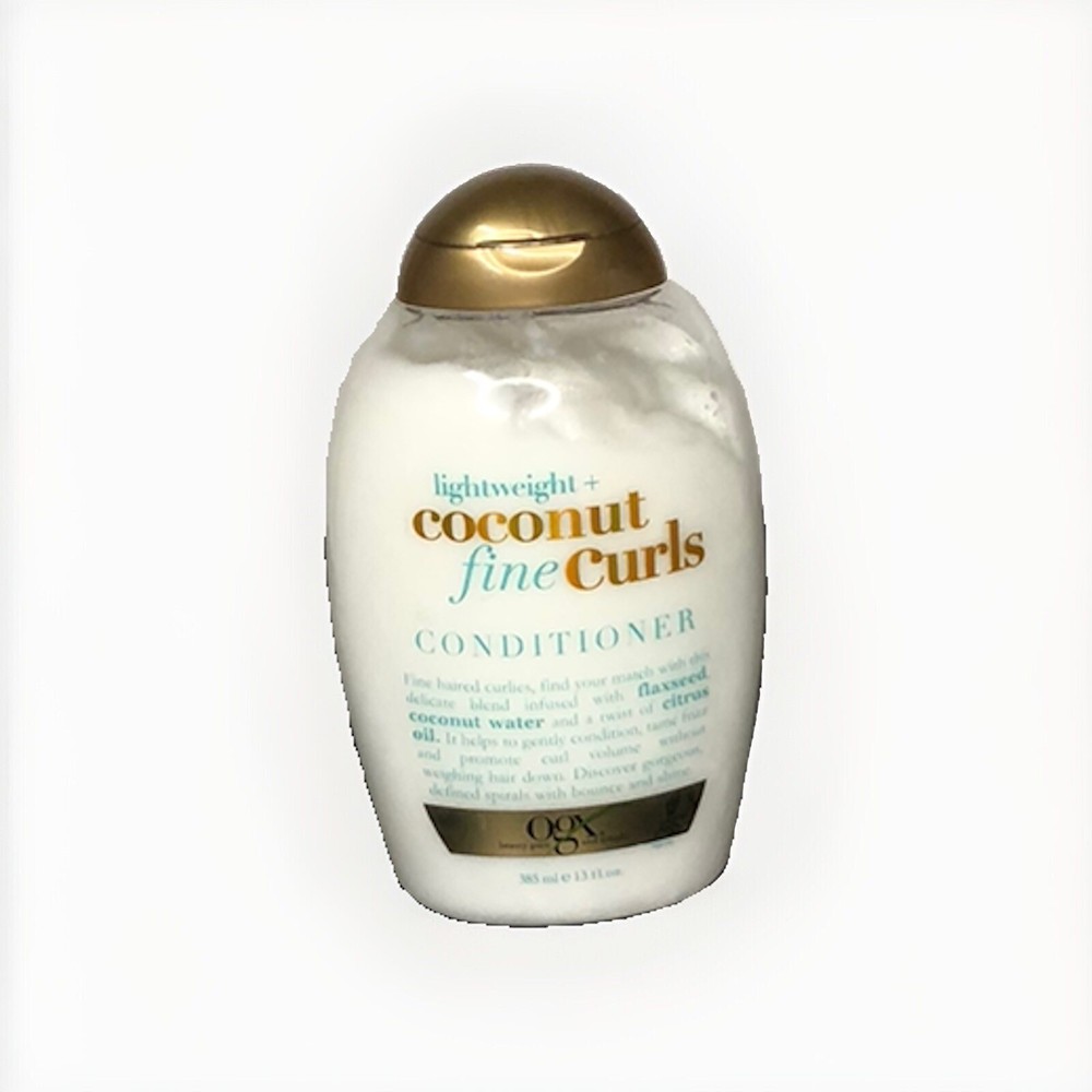 OGX Lightweight Coconut Fine Curls Conditioner 13 oz New Formula