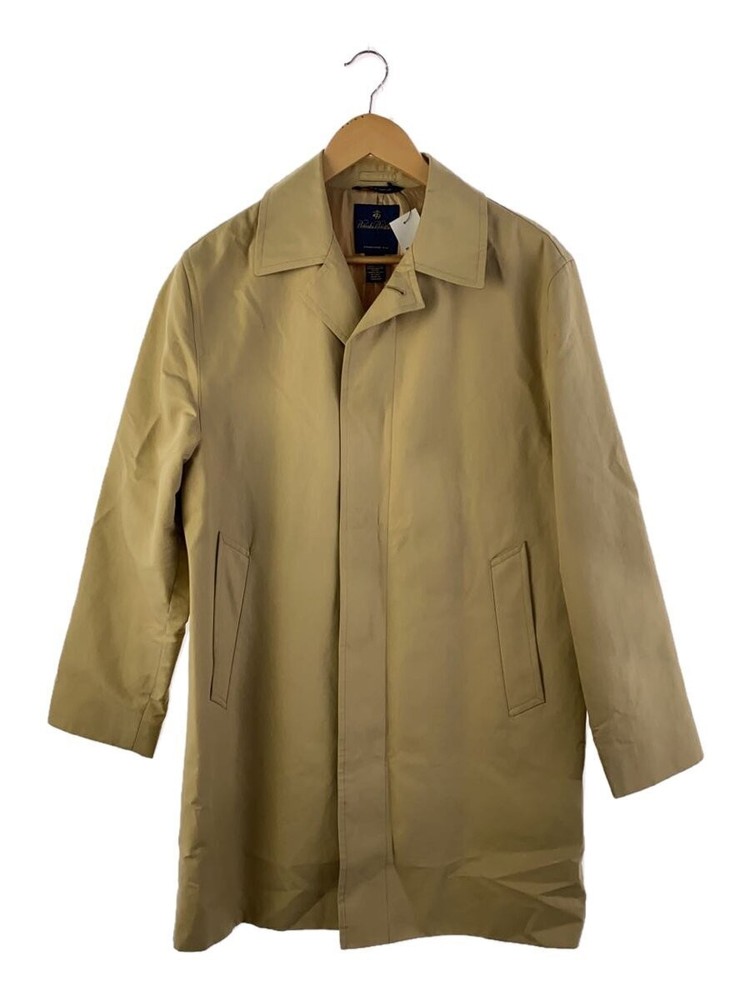 Brooks Brothers  Steel Collar Coat/38/Cotton/Beg/Plain 1599