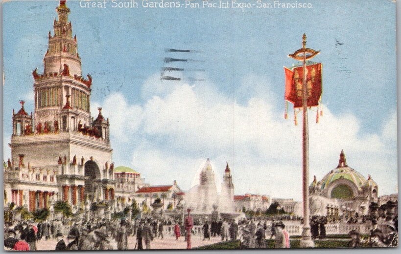 1915 PPIE EXPO San Francisco Postcard 