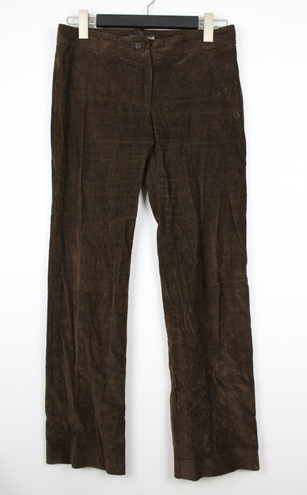 DOLCE & GABBANA Brown CORD Corduroy Stretch Bootcut Pants Trousers Size 42 / W32