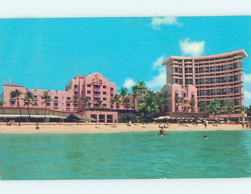 Pre-1980 HOTEL SCENE Waikiki - Honolulu Hawaii HI H0738