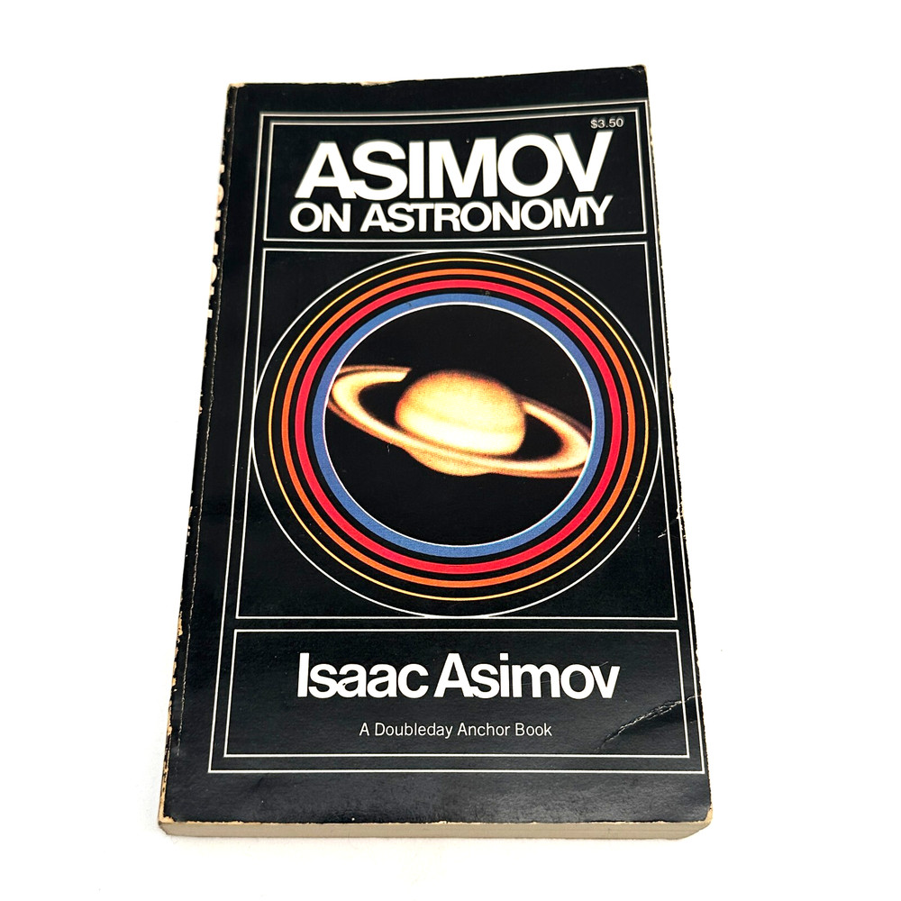 Asimov on Astronomy 1975 Anchor Book Vintage Isaac Asimov Space Science Essays