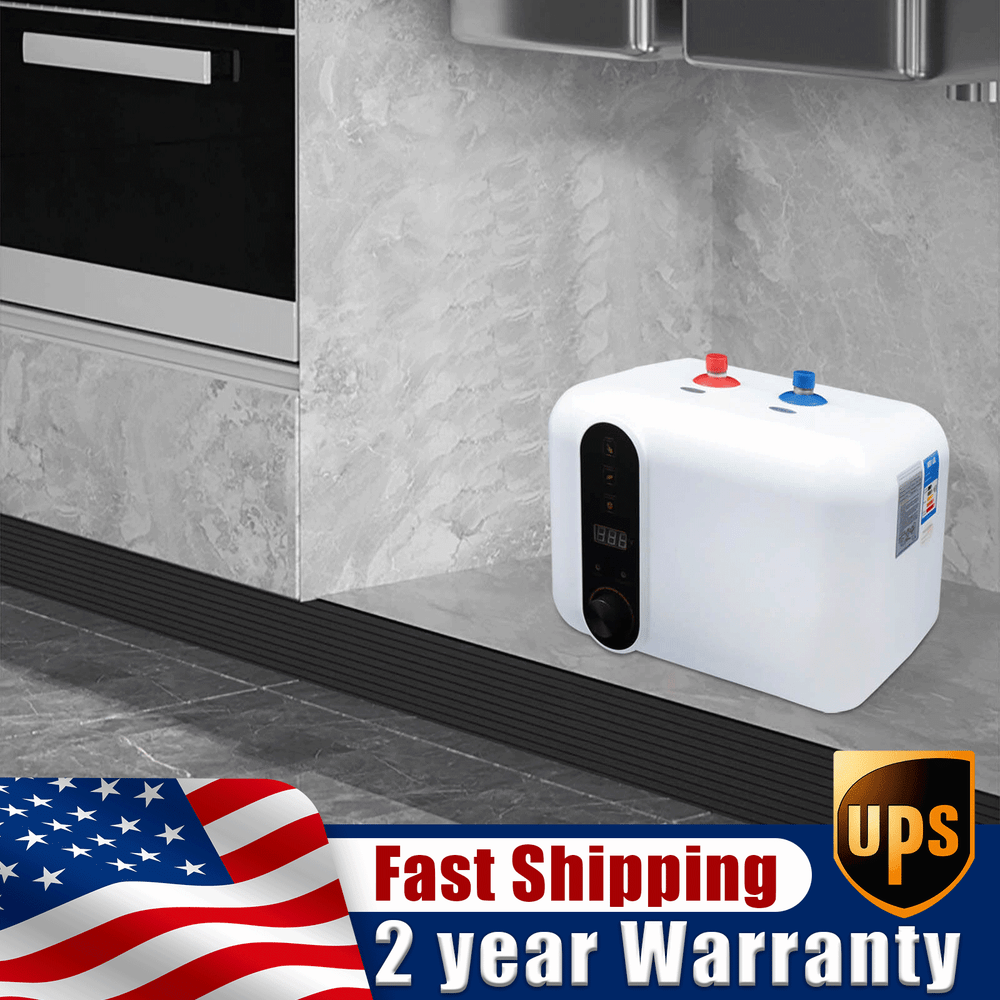 10L Electric Hot Water Heater 110V Compact Mini-Tank Storage,Rv Small Output