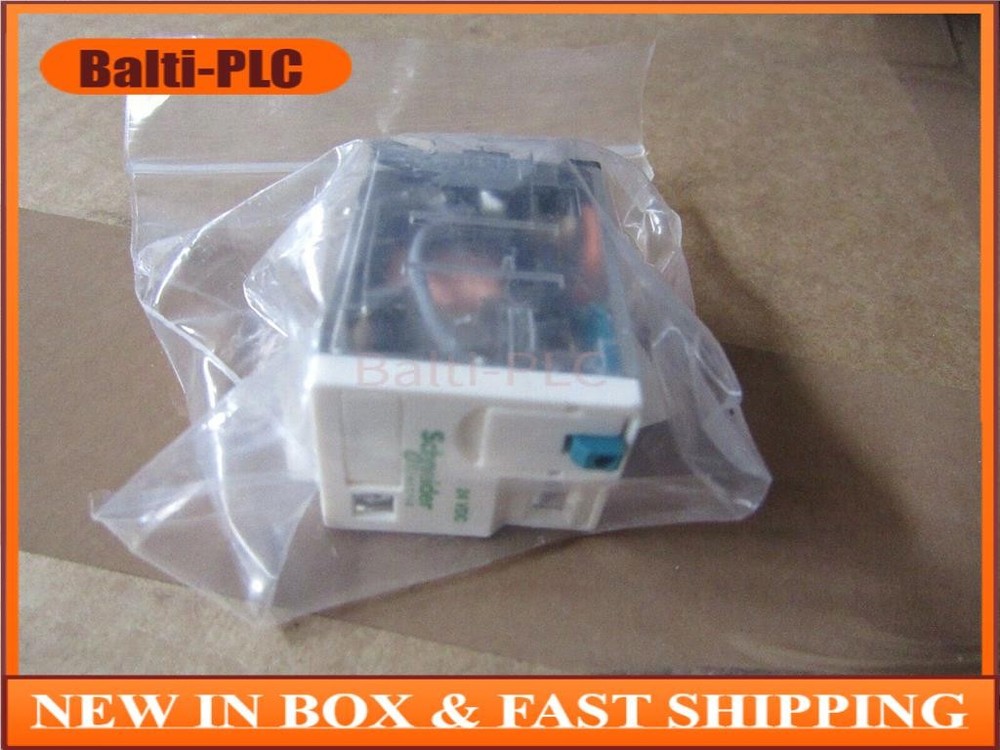 RXM2AB2BD Schneider PCB Mount 24V dc Coil DPDT 250VAC 12A Contacts US Free TAX