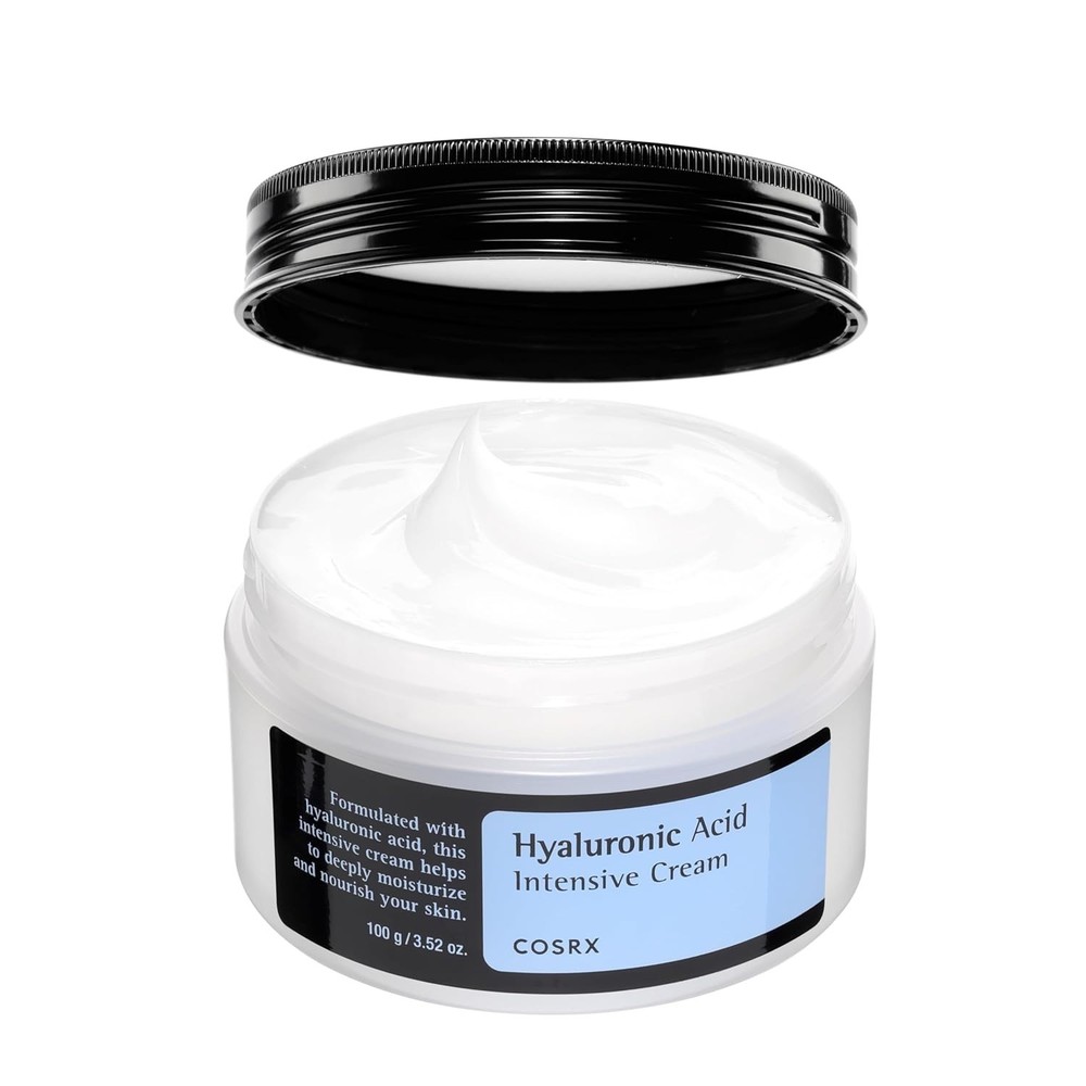 COSRX Hyaluronic Acid Intensive Cream, Hydration Face Moisturizer, 100g/3.52 Oz