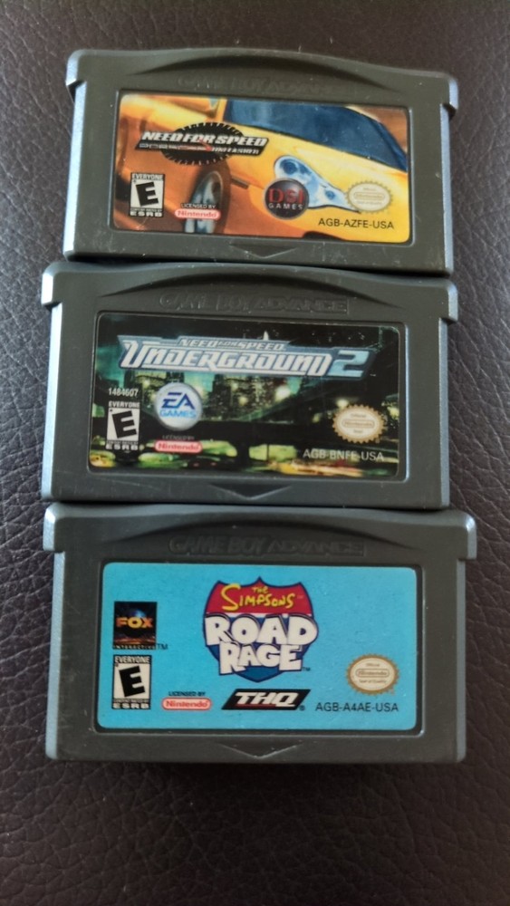 Nintendo Gameboy Advance Games Lot of (3) Mixed Games Tested Working