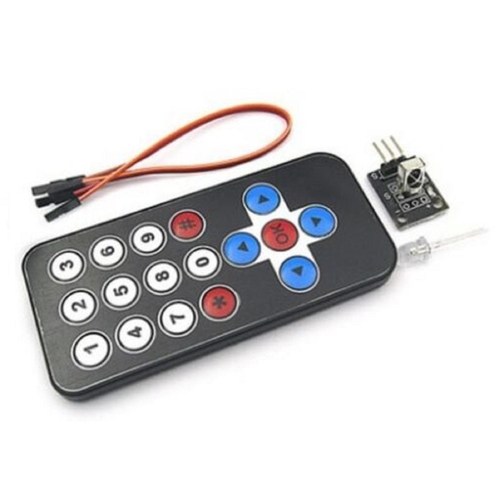 38kHz IR Wireless Remote Controller Module HX1838 Kit for Arduino Projects