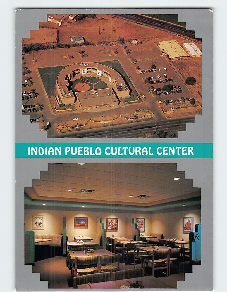 Postcard Indian Pueblo Cultural Center Albuquerque New Mexico USA
