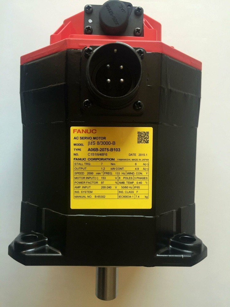 1PC FANUC A06B-2075-B103 Servo Motor In Box New Expedited Shipping