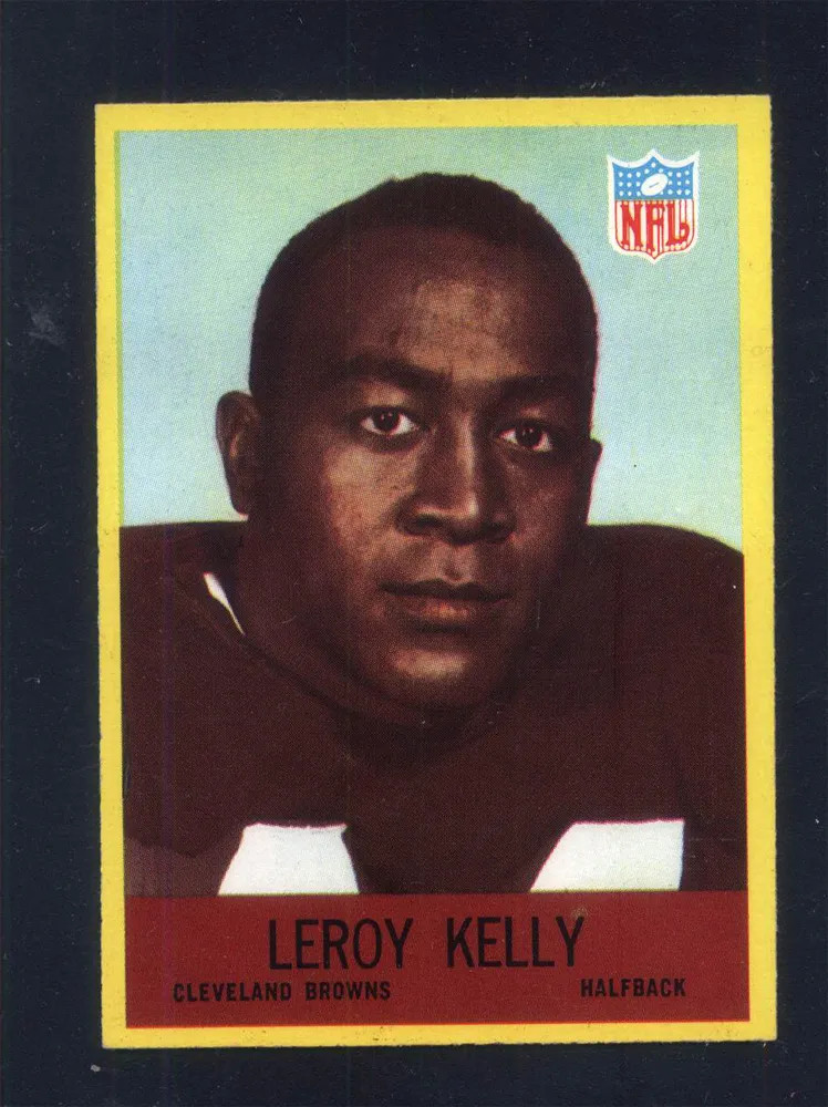 1967 Philadelphia #43 Leroy Kelly Rookie HOF Browns (Near Mint)