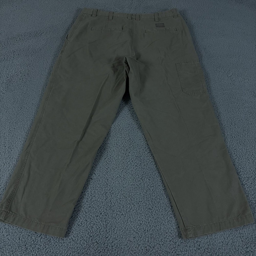 Columbia Pants Mens 38x32 Beige Flex Roc Cargo Straight Twill Khaki Hiking Work