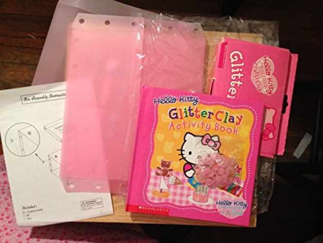Hello Kitty: Glitter Clay Activity - Hardcover, by Deborah Schecter - Very Good