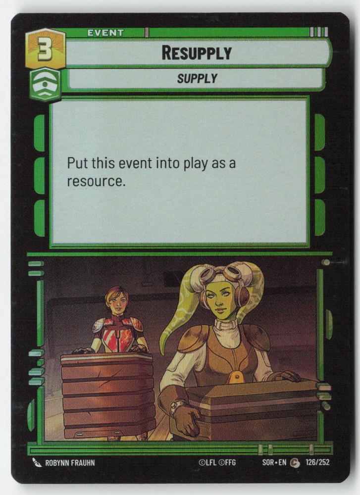 SWU - Resupply SOR 126 Standard Foil