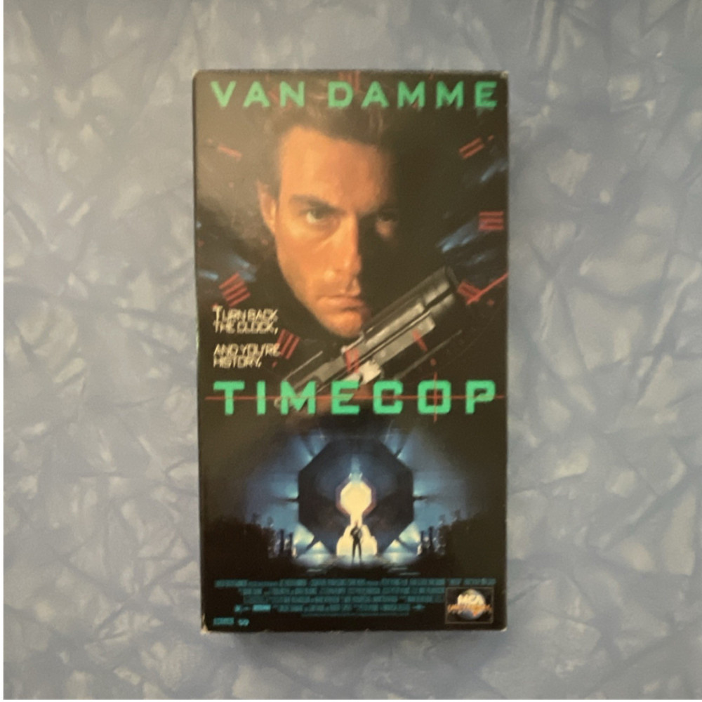 MCA Universal Timecop VHS Tape Action Sci-Fi Jean-Claude Van Damme Hyams 1994