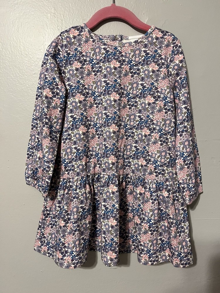 Grace And James Floral Ruffle Dress Size 4T NWT