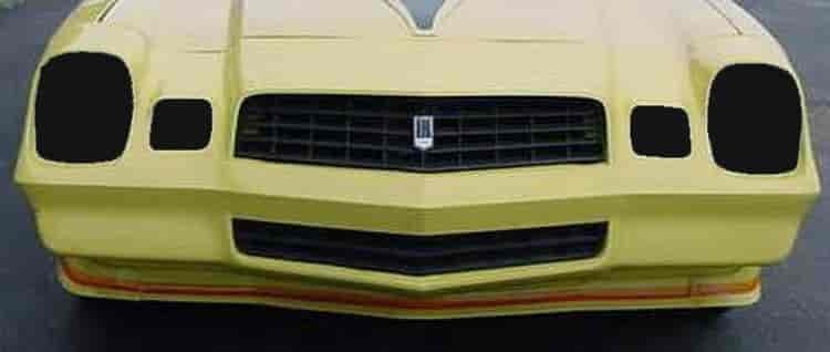 GT0103S Smoked Headlight Covers by GT Styling - Sleek Upgrade  