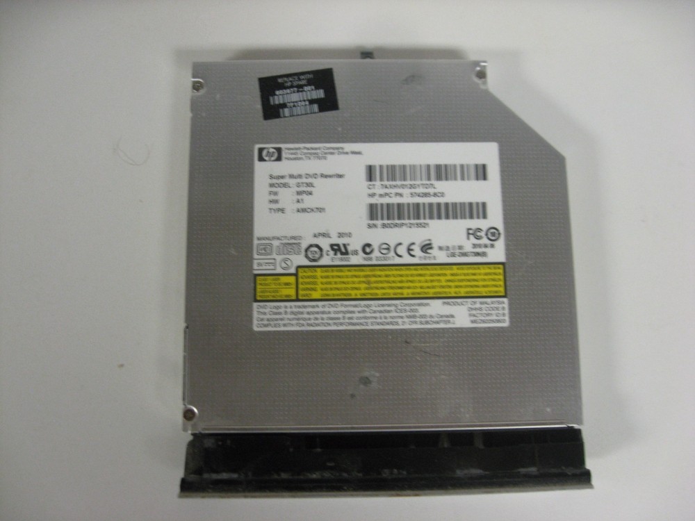 HP Pavilion DV6T-3000 8X DVD±RW SATA Burner Drive GT30L 603677-001 A1-02