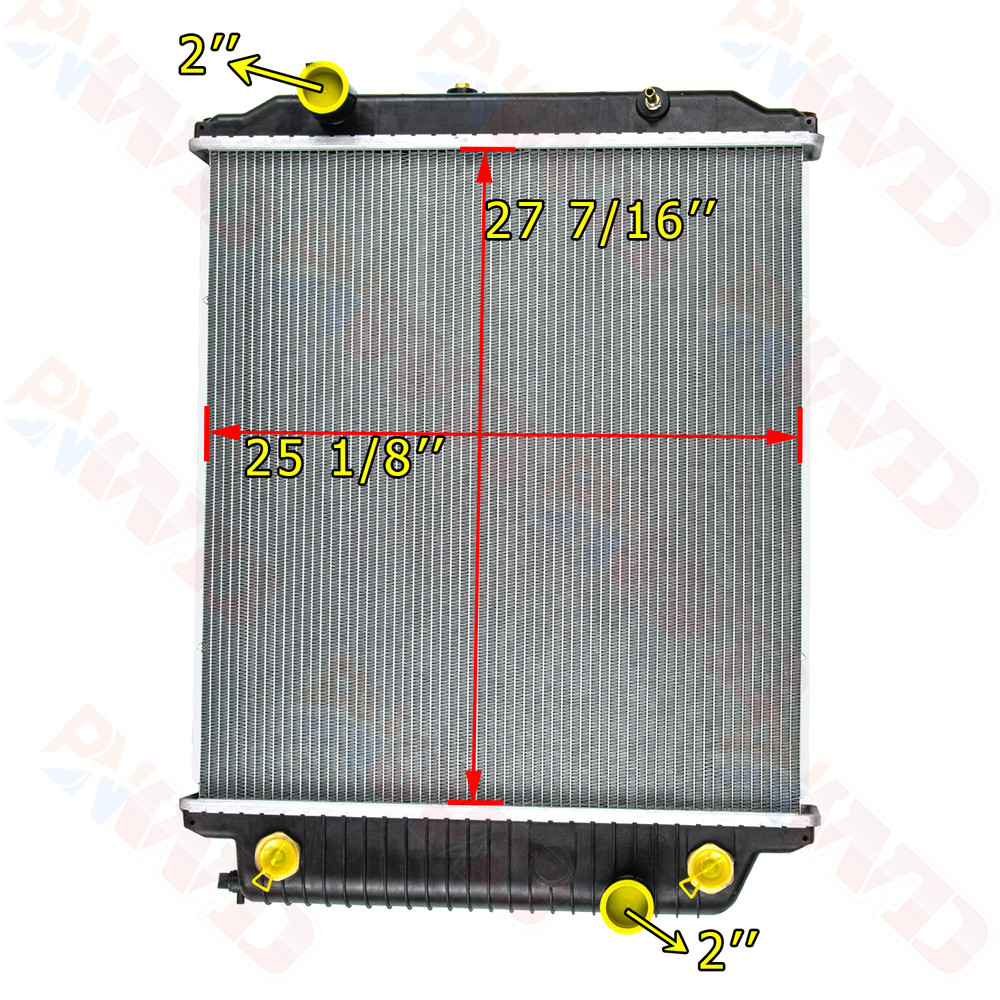 Radiator For 2007-2010 Freightliner MB Line MT45/2003-2010 2009 MT55 5.9L 6.7L