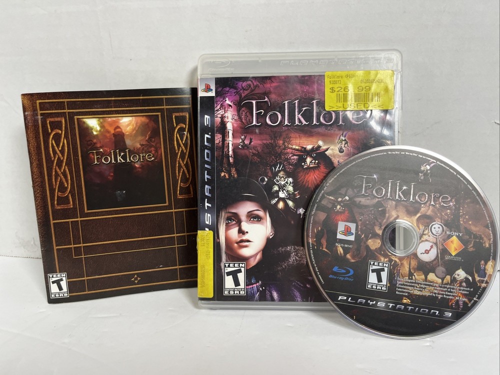 Folklore - Sony PlayStation (PS3) Game - Pre-Owned - CIB