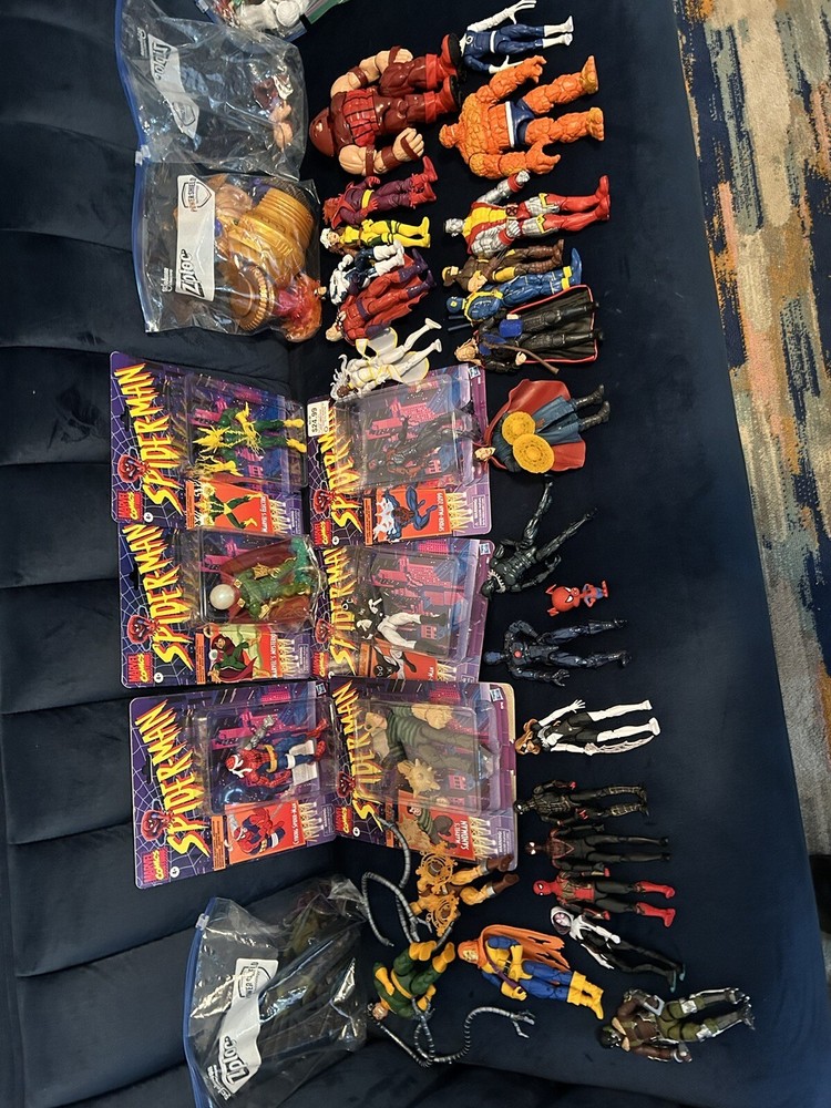 marvel legends lot loose 32 Figurers+BAF Parts+ Accessories Included