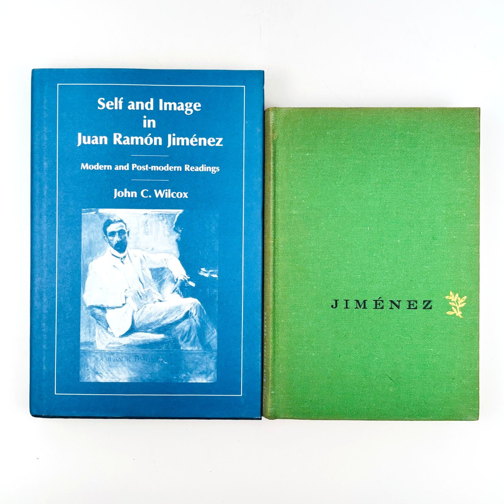 Spanish Poet Juan Ramón Jiménez - Set of 2 on Selected Writings & Interpretation