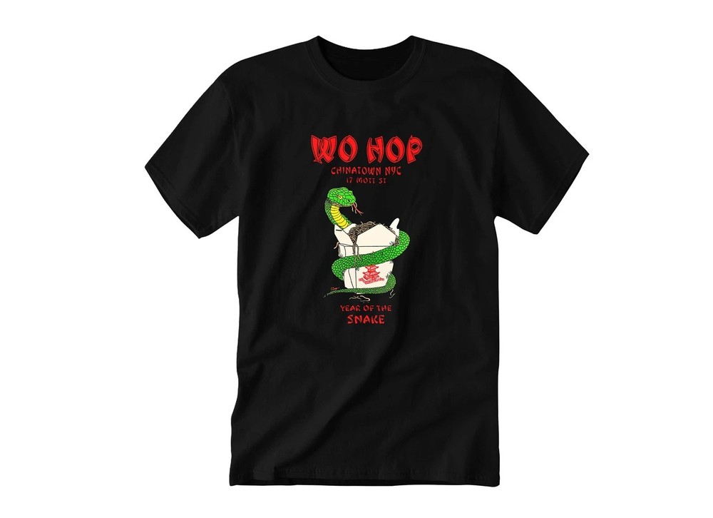 2025 Wo Hop Restaurant Year of the Snake T-Shirt Unisex Shirt