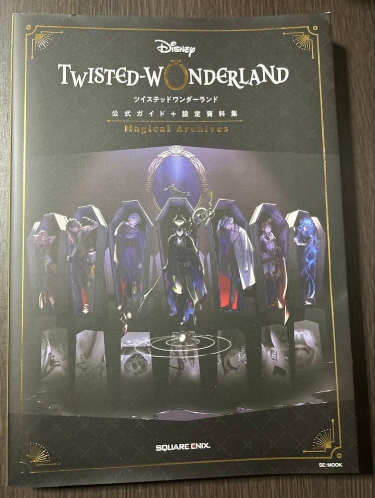 Disney Twisted Wonderland Official Guide + Settings Document Collection