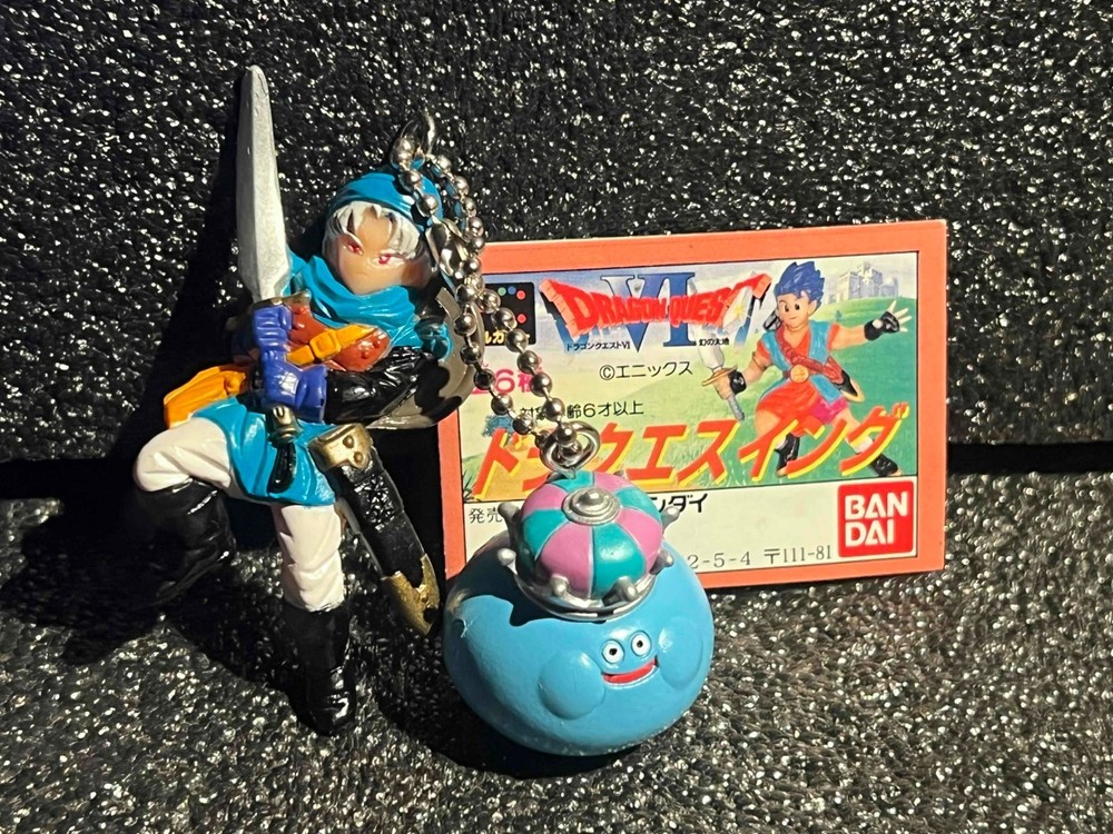 dragon quest Figure Keychain Japan Anime Vintage Rare BANDAI Akira Toriyama