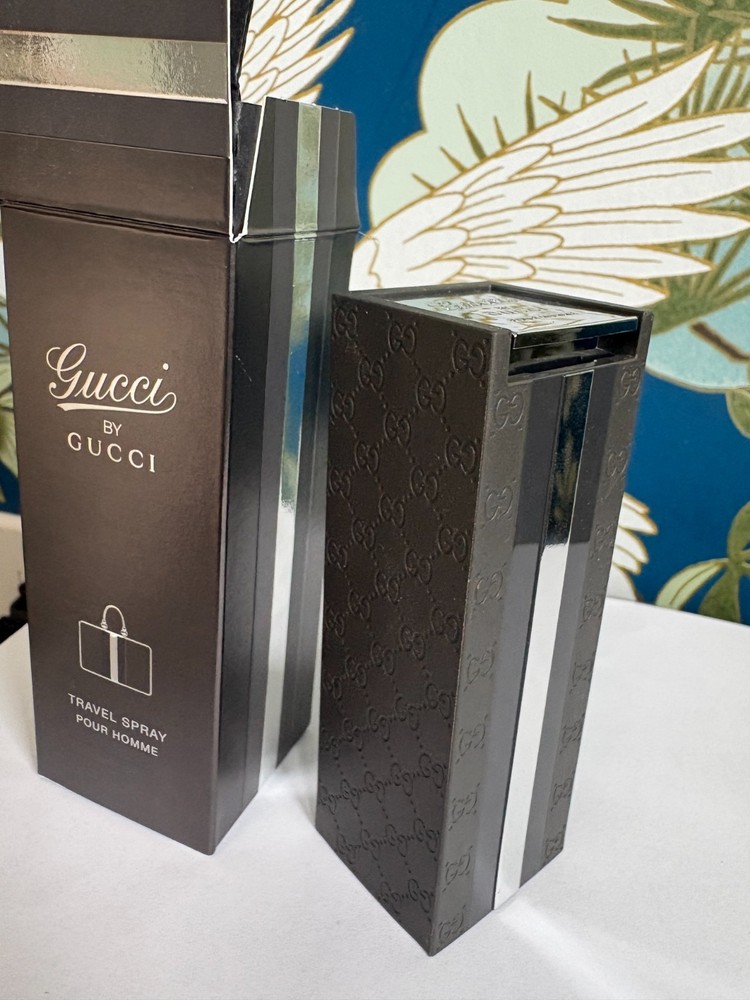 * VINTAGE * GUCCI by GUCCI POUR HOMME 1.0 oz / 30 ML EDT Spray Travel Sealed Box