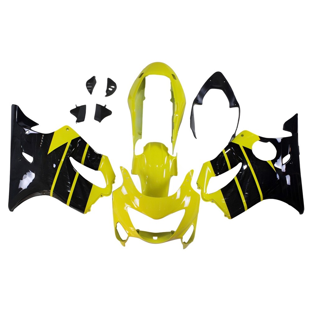 Yellow Black Fairing Kit For Honda CBR600F4 1999 2000 Full Bodywork ABS Fairings