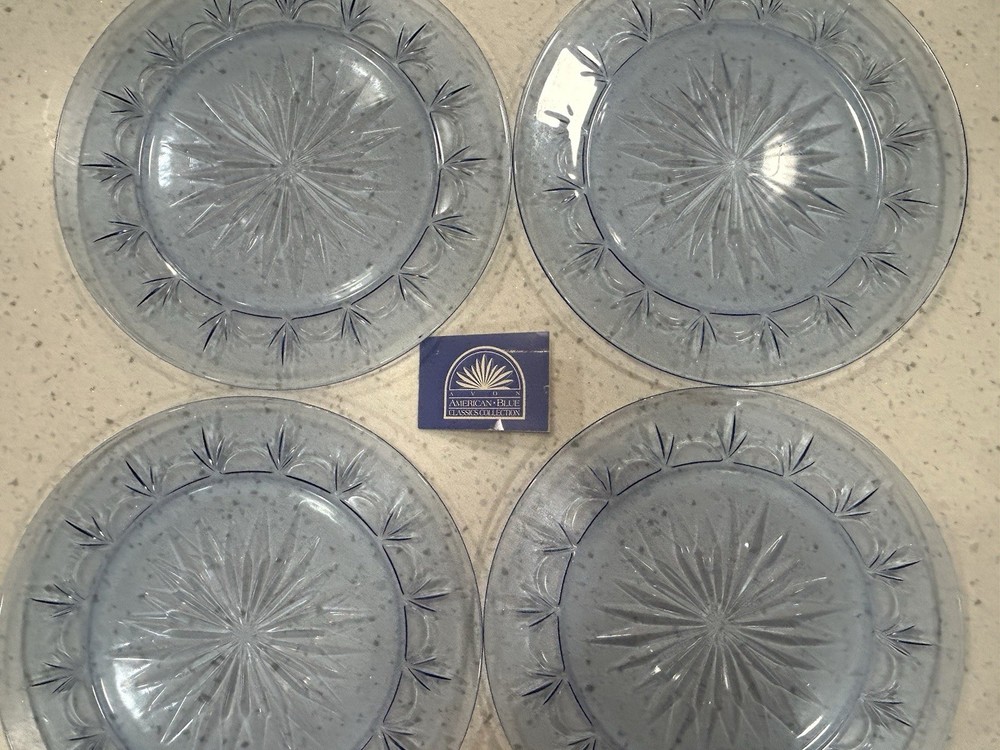 Avon Fostoria American Blue Classics Collection 10