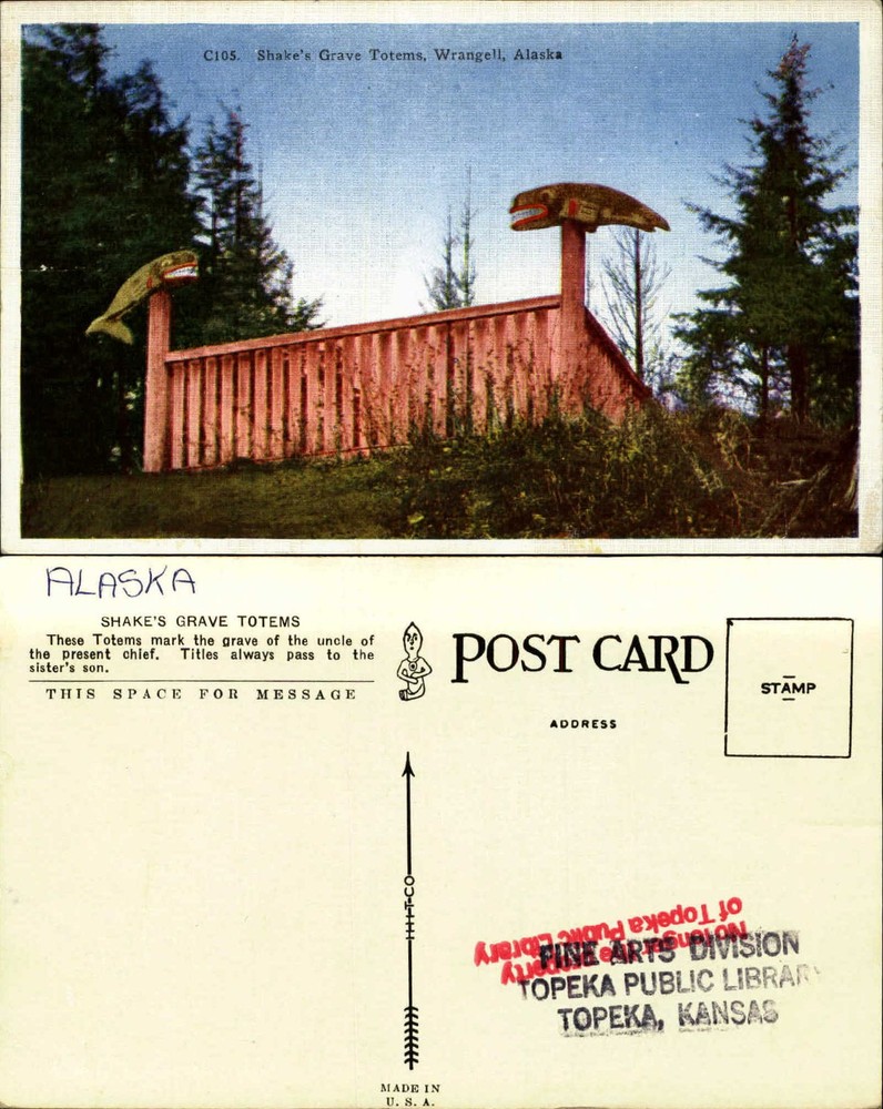 Shake's Grave Totems totem poles Wrangell Alaska