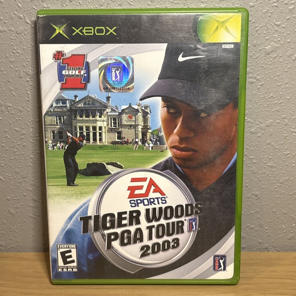 Tiger Woods PGA Tour 2003 (Original Xbox) CIB COMPLETE & RESURFACED