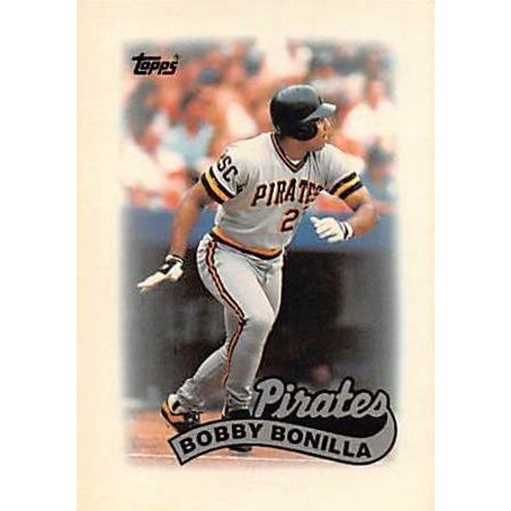 1989 Topps Major League Leaders Minis #30 Bobby Bonilla