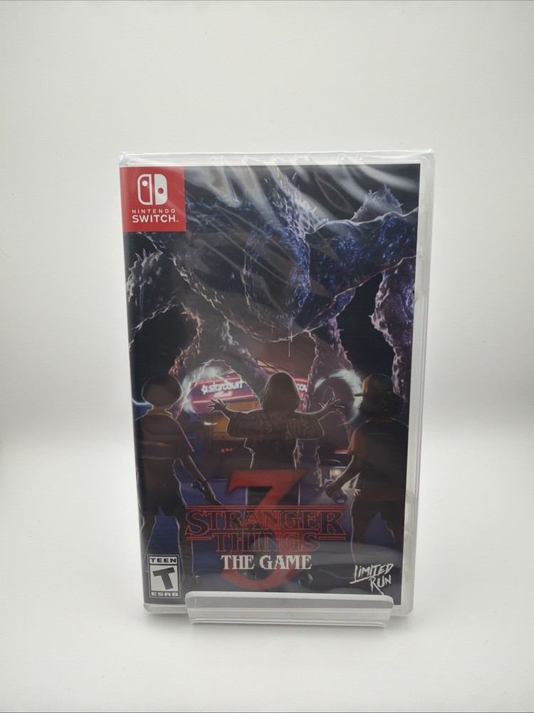 Stranger Things 3: The Game Nintendo Switch Brand New Sealed Limited Run