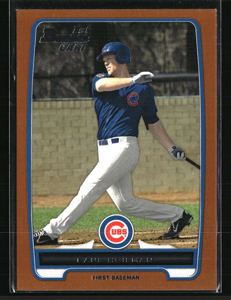 Paul Hoilman 2012 Bowman BP9 Baseball Card Limited Edition 250