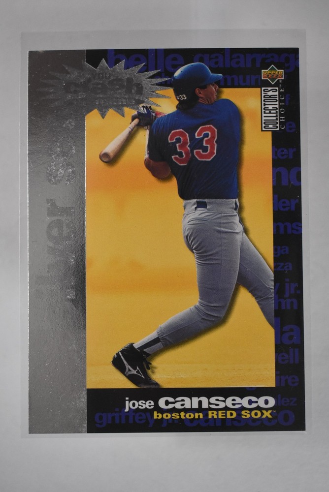 1995 You Crash the Game Redemption Jose Canseco #CR4 [Silver]