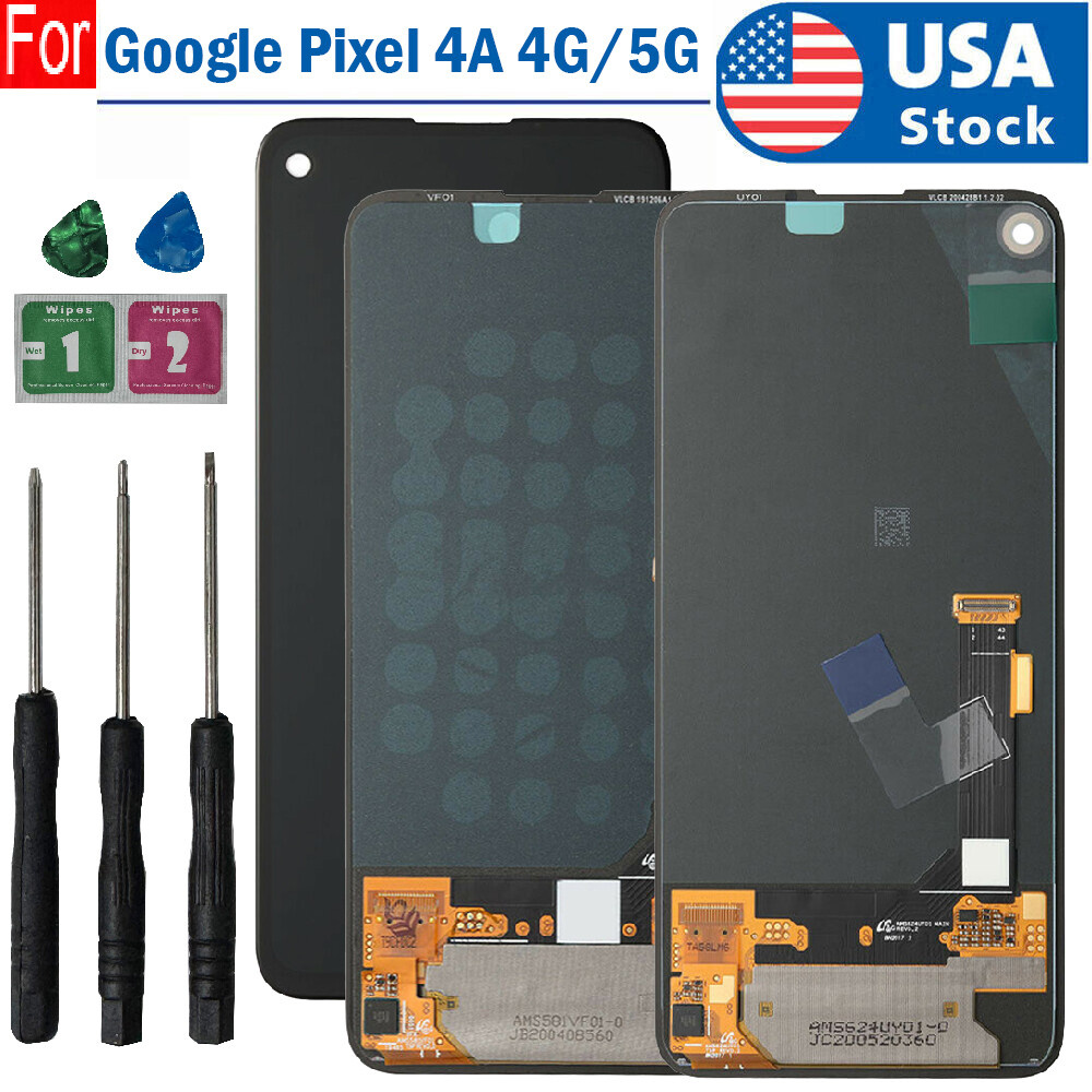 Replacement OLED LCD Display Touch Screen Digitizer For Google Pixel 4A 4G/4A 5G