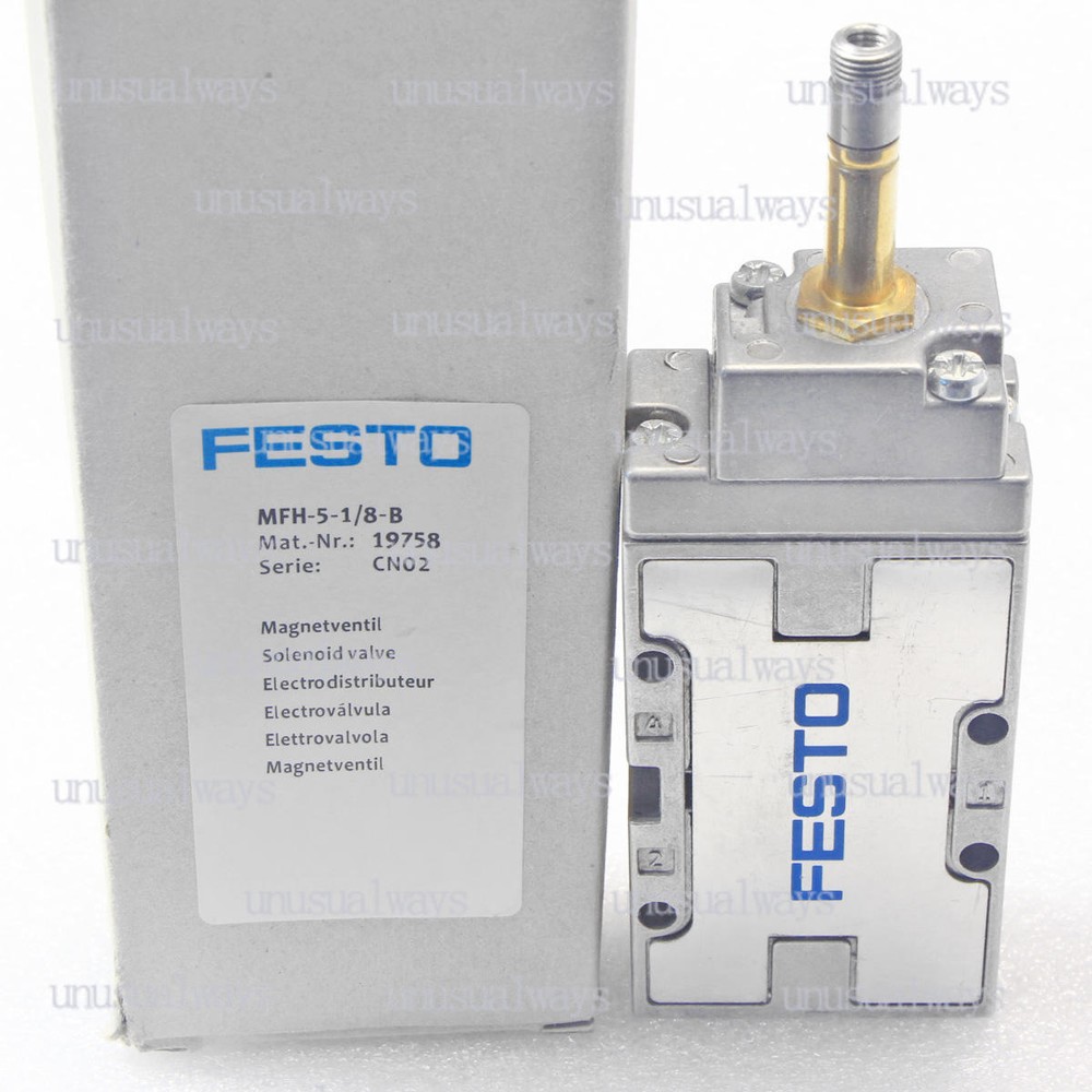 1PC New Festo MFH-5-1/8-B 19758 Solenoid Valve