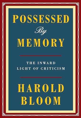 Possessed by Memory: The Inward Light - Hardcover, by Bloom Harold - Very Good z